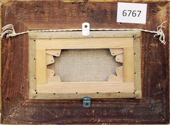 Фешин Николай Иванович. Зимний пейзаж. Дома в сугробах 